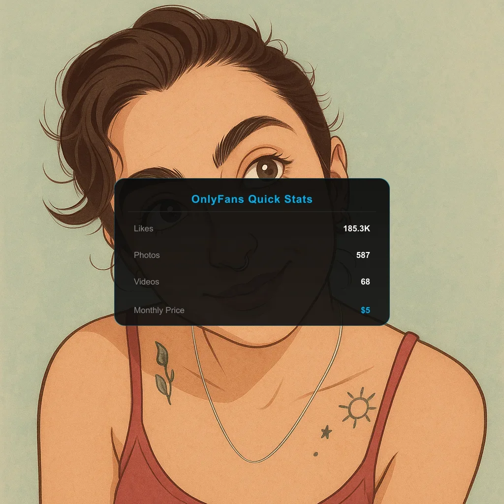emmamonteroo Portrait illustration + onlyfans Quick Peek overlay