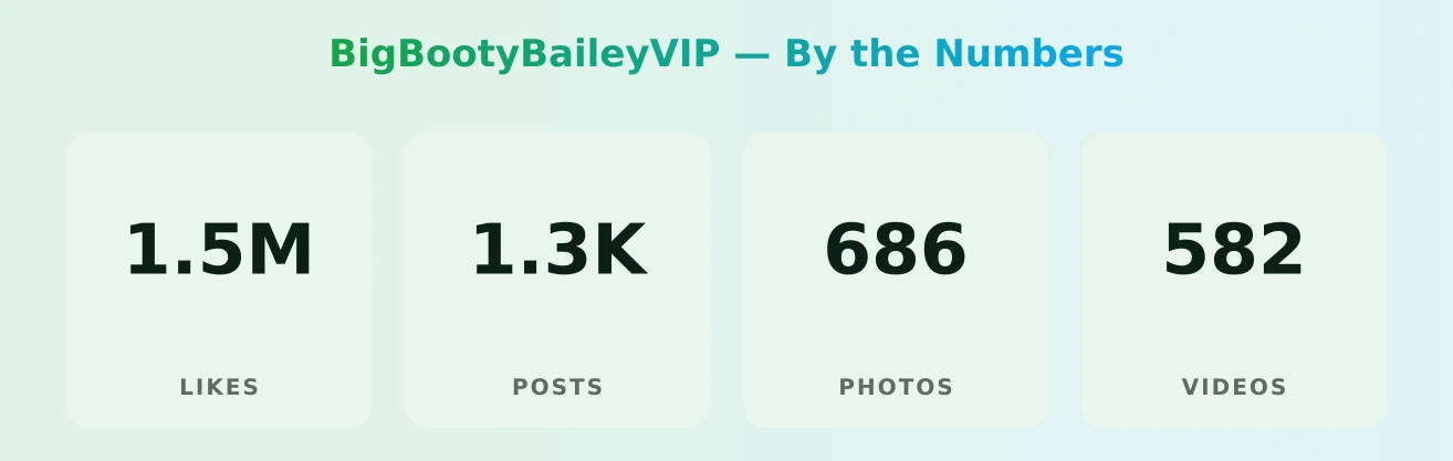 BigBootyBaileyVIP — content metrics