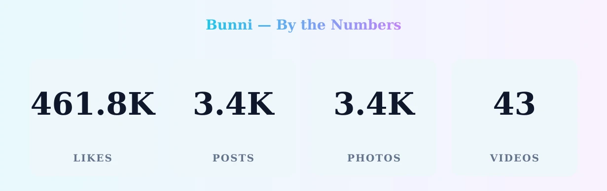 Bunni — content metrics