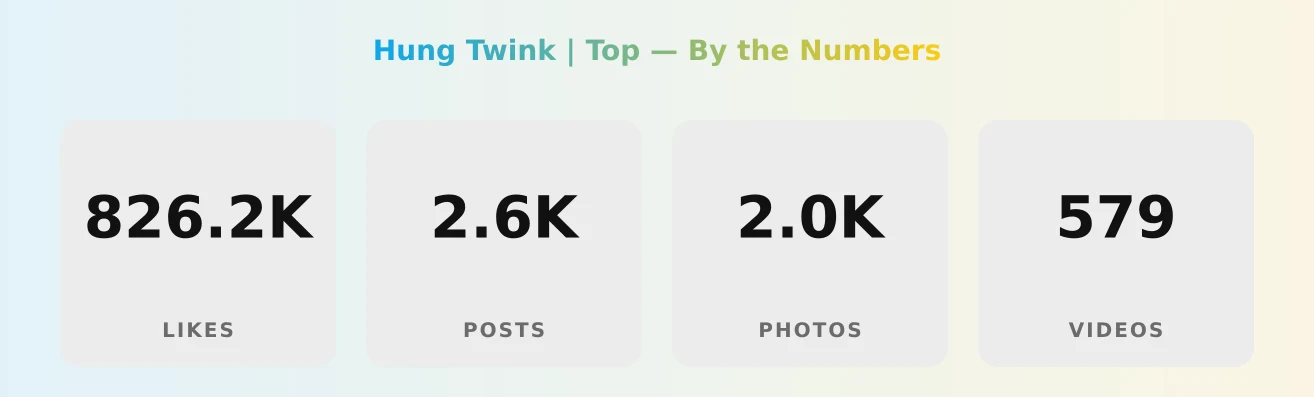 Hung Twink | Top — content metrics