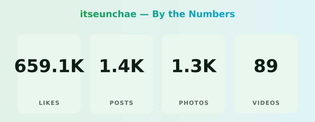 itseunchae — content metrics