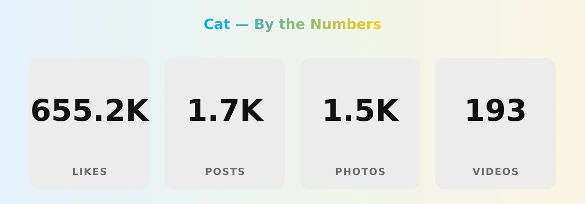 Cat — content metrics