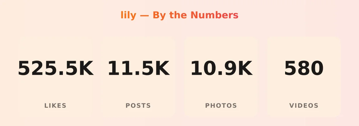 lily — content metrics