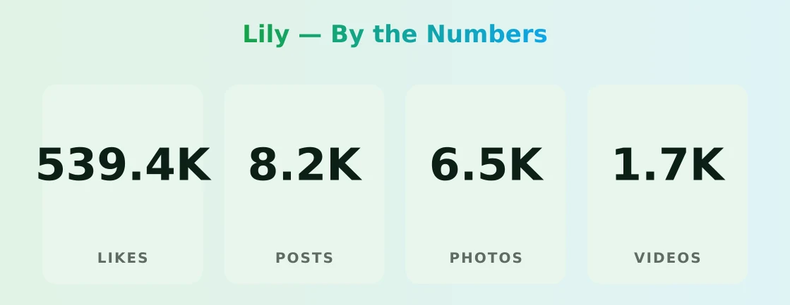 Lily — content metrics