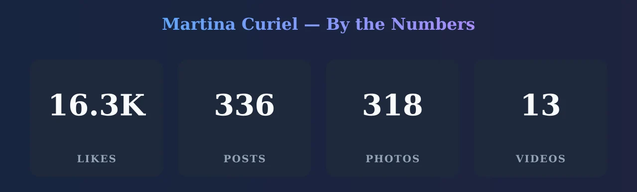 Martina Curiel — content metrics