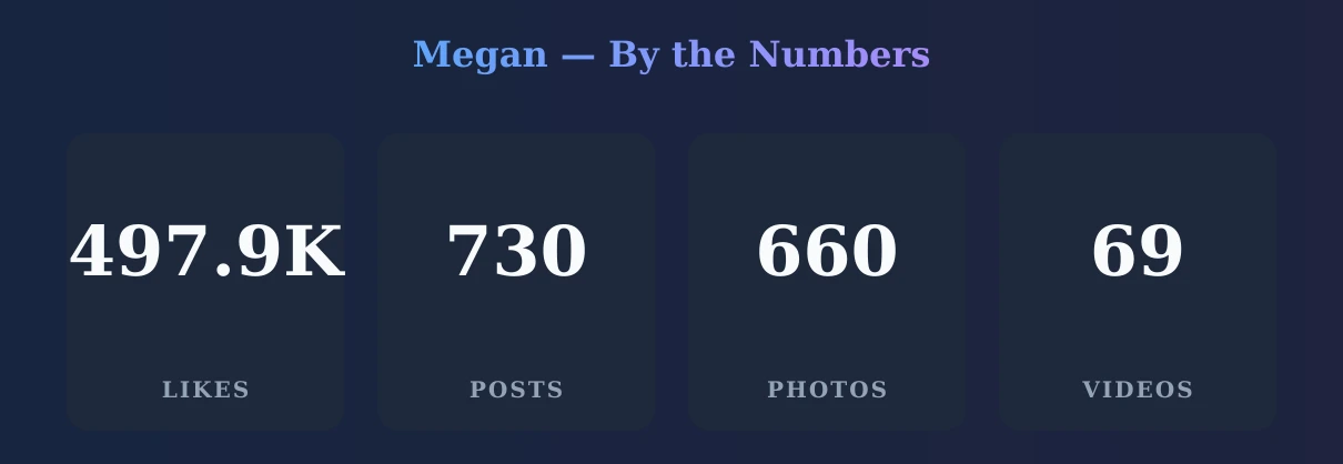 Megan — content metrics
