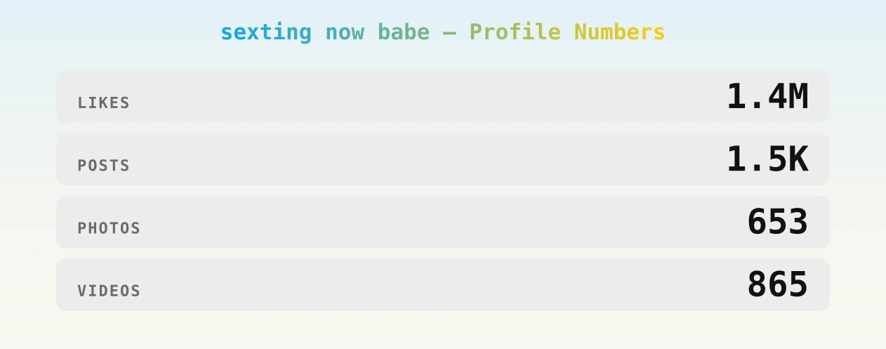 sexting now babe — content metrics