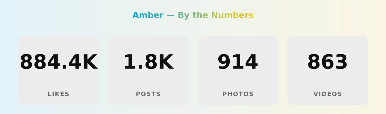 Amber — content metrics