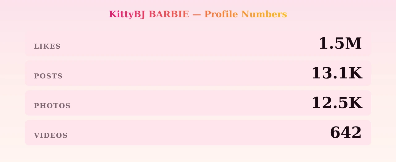 KittyBJ BARBIE — content metrics