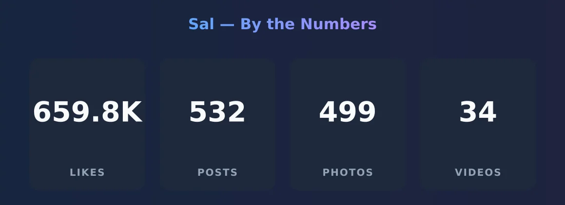 Sal — content metrics