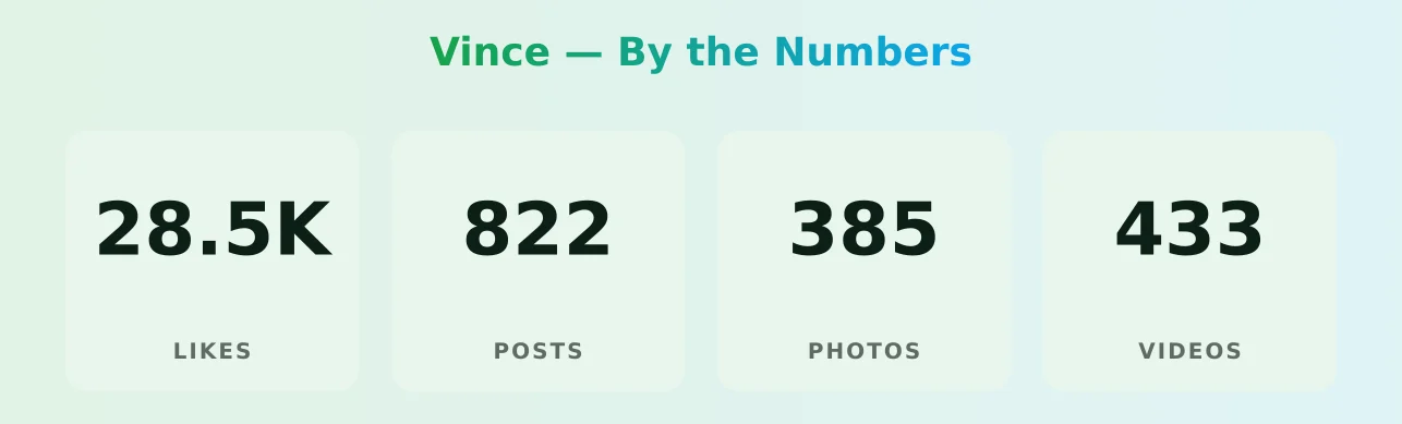 Vince — content metrics