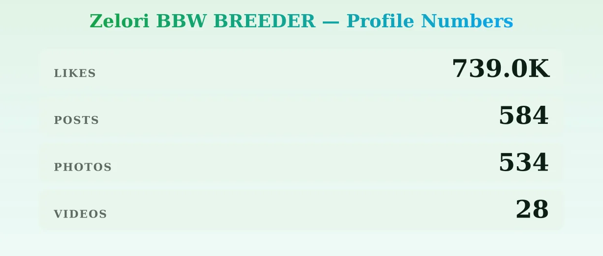 Zelori BBW BREEDER — content metrics